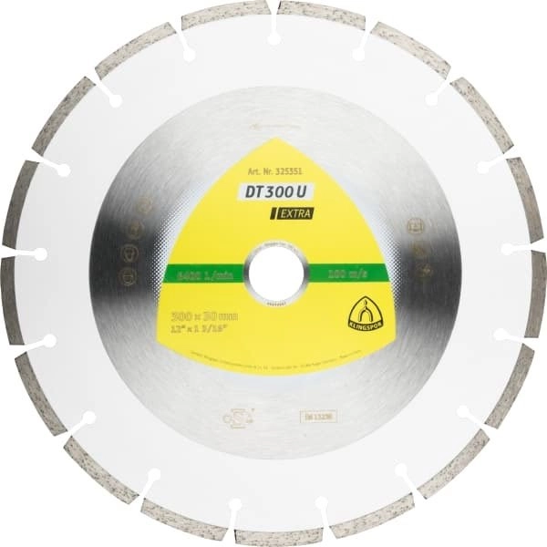 Алмазный диск KLINGSPOR 350X2,8X30/20S/7/S/DT/EXTRA/DT300U
