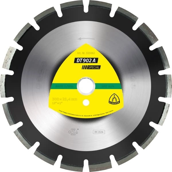 Алмазный диск KLINGSPOR 350X3,2X25,4/21W/12/S/DT/SPECIAL/DT902A