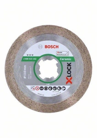 Круг алмазный BOSCH BEST FOR CERAMIC (2608615162) Ф110хХ-LOCK по керамике