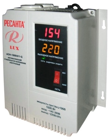 фото стабилизатор напряжения серии lux ресанта асн-1000н/1-ц