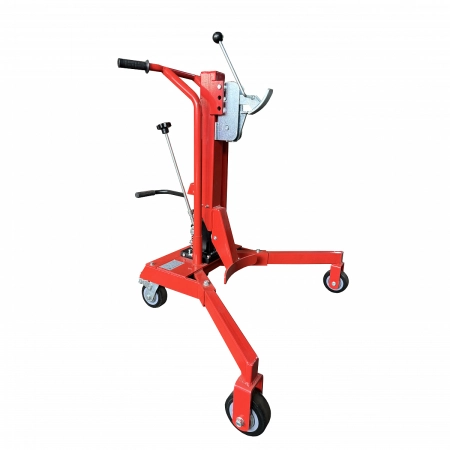 фото ручная гидравлическая тележка для бочек oxlift oxdt350p 350 кг, для паллет