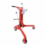фото ручная гидравлическая тележка для бочек oxlift oxdt350p 350 кг, для паллет
