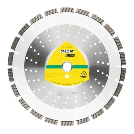 Алмазный диск KLINGSPOR 230X2,6X22,23/15ST/12/S/DT/SUPRA/DT612UT