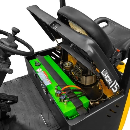 фото электропогрузчик трёхопорный efs151 (1500 кг; 4,5 м; li-ion 48в / 150ач) smartlift