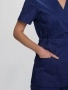 фото костюм женский сити-001 (тк.смесовая,145) medline, т.синий