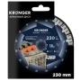 Алмазный диск сегментный Kronger Master 230x18х22.23