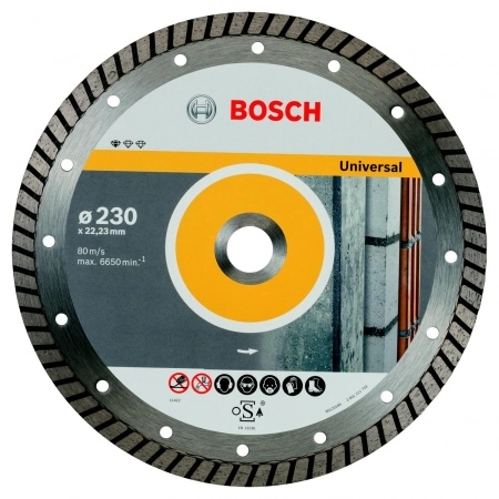 Круг алмазный STANDARD FOR UNIVERSAL TURBO (2608602393) Ф115х22мм универсальный