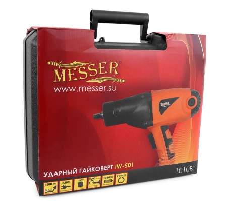 фото гайковерт сетевой ударный messer iw-501