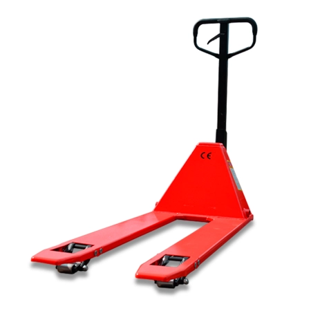 фото ручная гидравлическая тележка низкопрофильная oxlift ox20-l52 52 мм 2000 кг