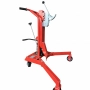фото ручная гидравлическая тележка для бочек oxlift oxdt350p 350 кг, для паллет