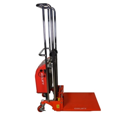 фото штабелер с электроподъемом ses 4017 mini oxlift 1700 мм 400 кг