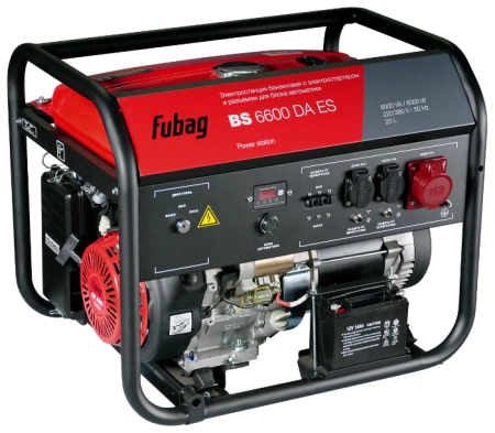 Генератор бензиновый FUBAG BS 6600 DА ES