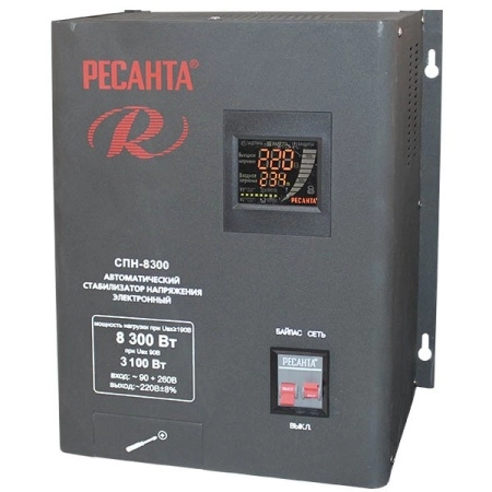 фото стабилизатор напряжения ресанта спн-8300