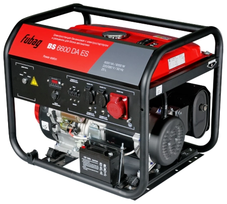 Генератор бензиновый FUBAG BS 6600 DА ES