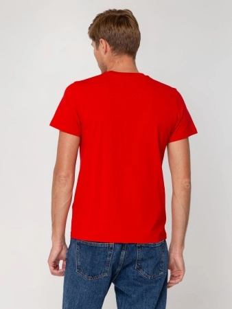 фото футболка мужская t-bolka stretch, красный