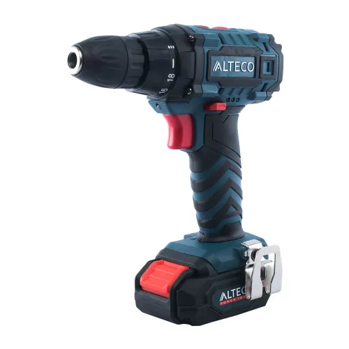 фото аккумуляторная дрель-шуруповерт alteco cd 1410 li