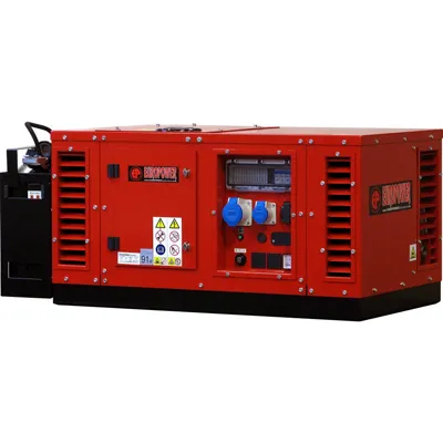Бензиновый генератор в шумозащитном кожухе EUROPOWER EPS 10000 E