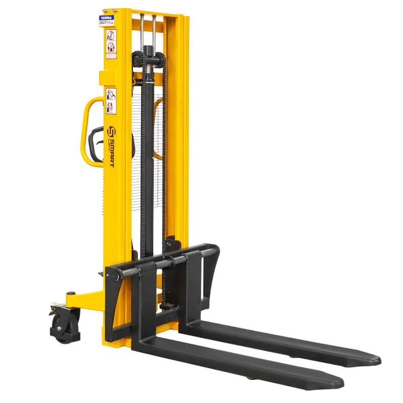 фото штабелер гидравлический sda 1025 (1000 кг; 2,5 м; вилы 300-850 мм) smartlift