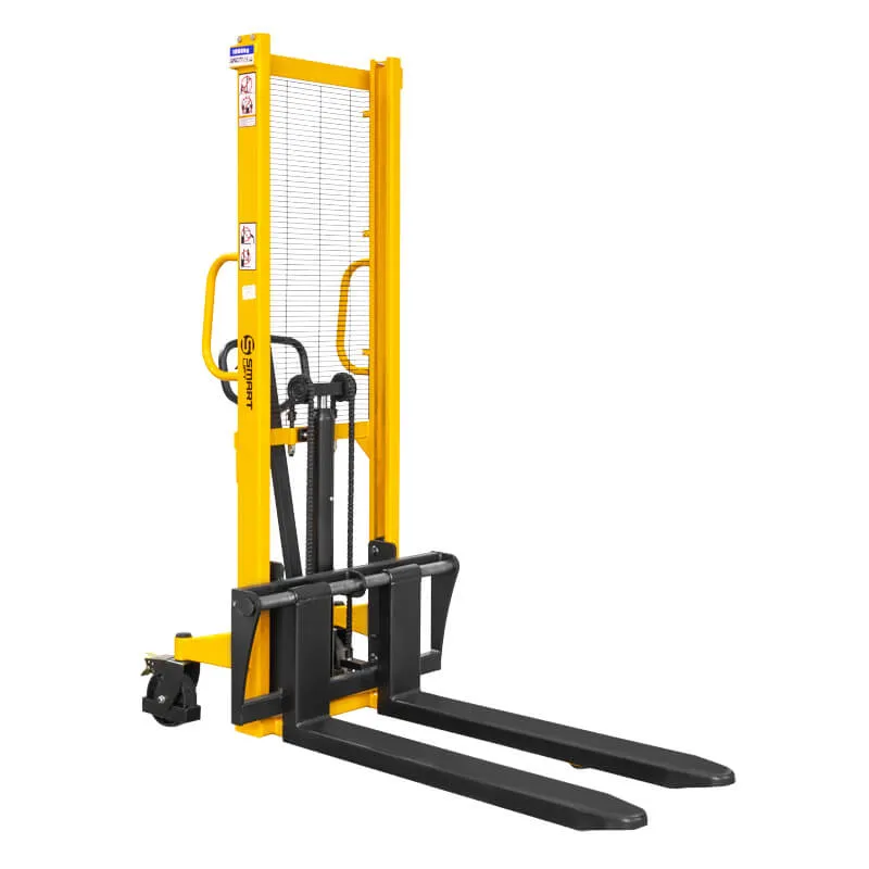 фото штабелер гидравлический sda 1516 (1500 кг; 1,6 м; вилы 300-850 мм) smartlift