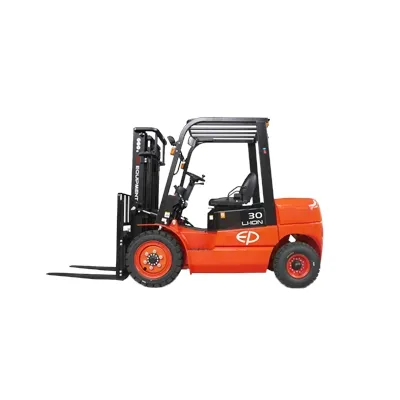 фото электрический погрузчик ep efl302 (80v/205ah,100a external charger)