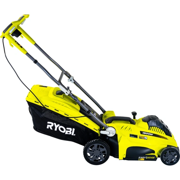 фото электрическая газонокосилка ryobi rlm18e40h
