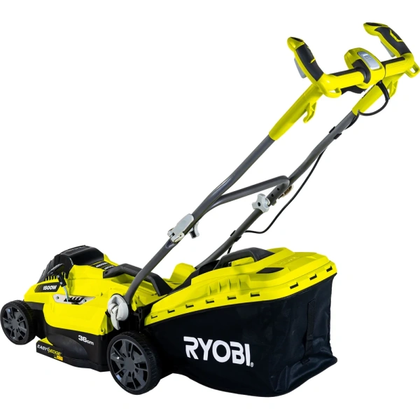 фото электрическая газонокосилка ryobi rlm15e36h