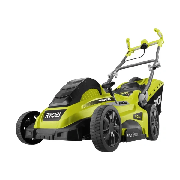фото электрическая газонокосилка ryobi rlm18e40h