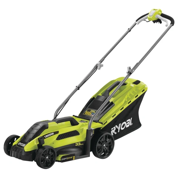 фото электрическая газонокосилка ryobi rlm13e33s