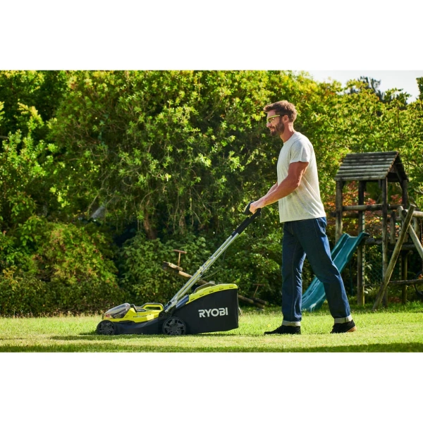 фото газонокосилка ryobi ry18lmh37a-250