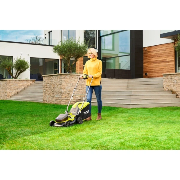 фото газонокосилка ryobi ry18lmh37a-250