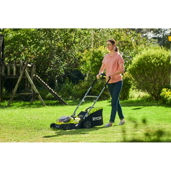 фото газонокосилка ryobi ry18lmh37a-250
