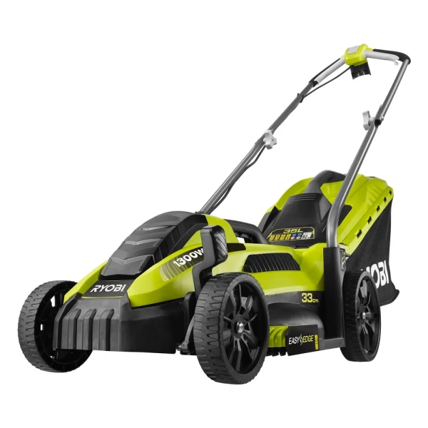 фото электрическая газонокосилка ryobi rlm13e33s