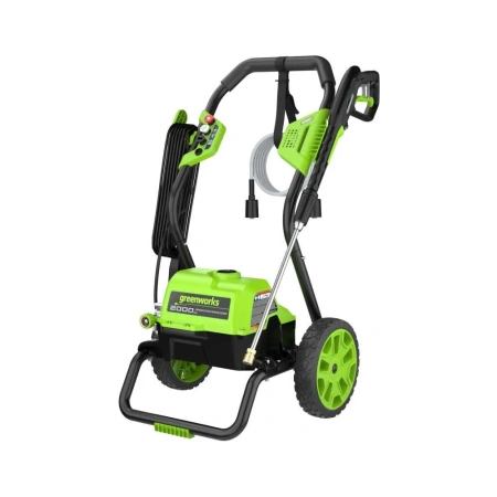 фото электрическая мойка высокого давления greenworks 5106707